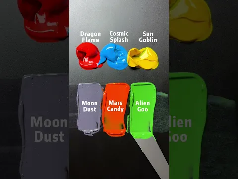 Mixing Every Pair of These Colors 🎨 #colormixing #satisfying #relaxing #asmr #sharkzhan