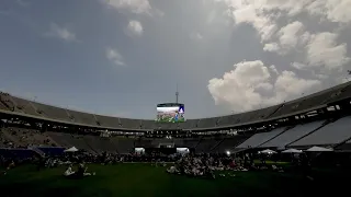 TIMELAPSE Watch as total solar eclipse comes through Fair Park in Dallas April 8 2024
