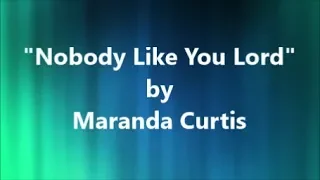nobody like you lord instrumental 