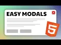 Create Modal using Dialog Element in HTML Modal Dialog vs Non-Modal Dialog Full Guide
