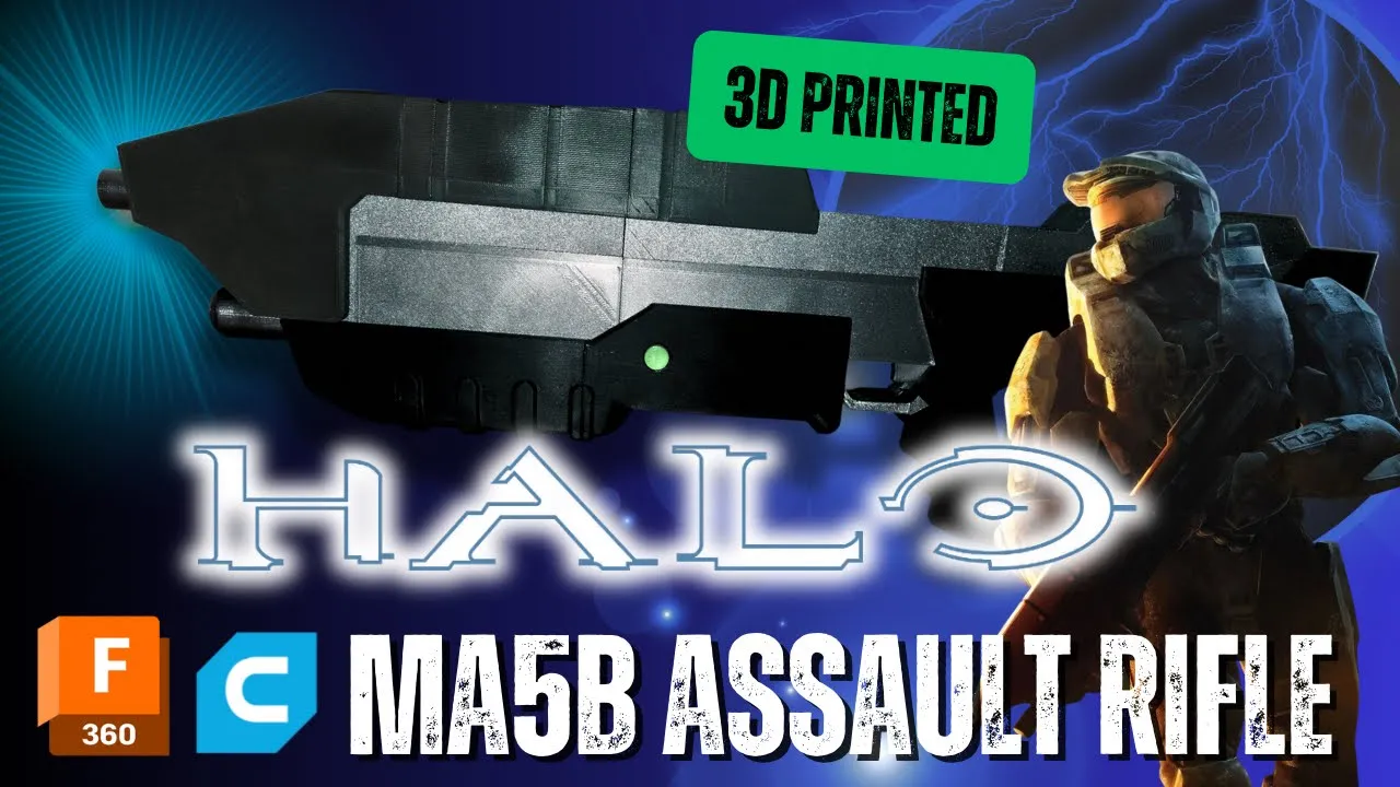 MA5B Assault Rifle from Halo