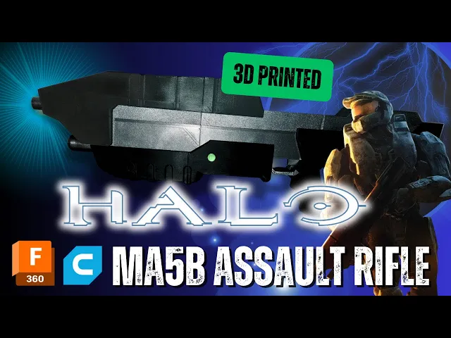 MA5B Assault Rifle from Halo video thumbnail