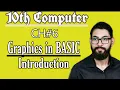 Graphics in GW BASIC Introduction 10 class computer chapter 6