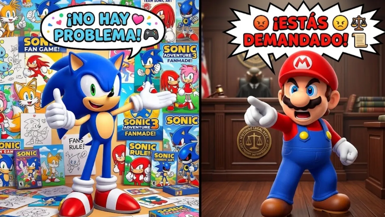 ¿Por Qué SEGA NO Tumba los Fangames de Sonic?
