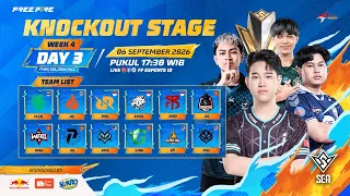 [ID] FFWS SEA 2026 FALL | Knockout Stage - Week 4 Day 3