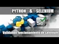 Chapter Python Course with Selenium Validating Selenium
