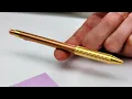 NEW STYLE Energel Tip OG BRAD new pen Brass knurled grip Bradass Tactical Keychains