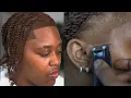 Mid taper fade on 2 strand twists Never Knew You Cut Hair Twin Cost her 75