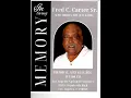 Fred Carter In Loving Memory 2026 Webb