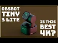 OBSBOT Tiny 3 Lite Able to Be the Best 4K Webcam