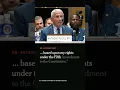 Does the Fifth Amendment Protect Fauci
