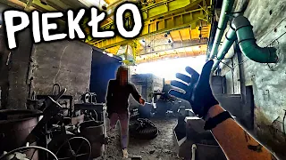 NIEBEZPIECZNA EKSPLORACJA OGROMNEJ ODLEWNI - Urbex POV