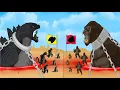 Lagu Evolution of Godzilla vs. King Kong: Head-to-Head Comparison (Cartoon)