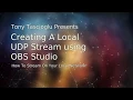 Stream From OBS To Another Computer on the Network Using UDP