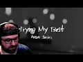 Download Lagu First Time Reaction Anson Seabra - Trying My Best