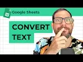 How to Convert Text to Numbers in Google Sheets