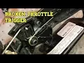Replace Chainsaw Throttle Trigger