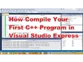 Compiling Your First C Program using Visual Studio 2013 Express