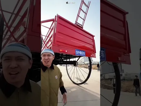 He Thought the Giant Cart Was Impossible 🤯
