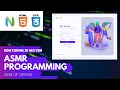 ASMR Coding in vim - No Talking