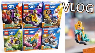 LEGO City Stuntz - WSZYSTKIE MOTORY 🏍 / VLOG | Maciek i Klocki