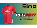 Manchester United Home Kit - PES 2017 Tutorial