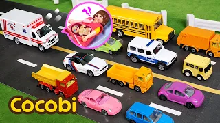 ¡Nace el bebé! ¡Lleven a la mamá al hospital!🚨🚑 | Escuadrón de rescate de coches | Cocobi