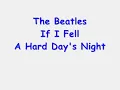 The Beatles - If I Fell (2009 Mono Remaster)