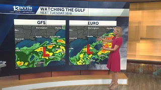 A tropical threat remains for the Gulf of Mexico over the coming days