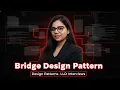 Bridge Design Pattern Real-Life Example java Code LLD Interview