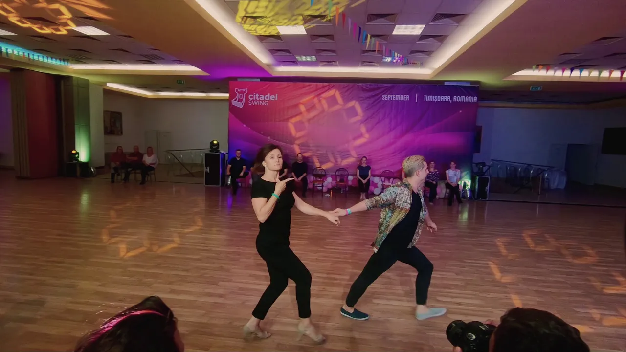 Nikodem Karbowy & Andrea Partos - Citadel Swing 2018 - 5th place Advanced Jack&Jill