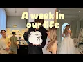 A week in our life Wedding dress shopping running a business and the chaos in between