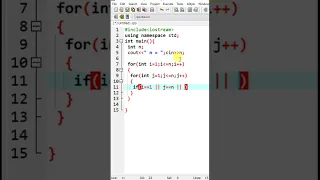 C pattern code Pattern Programs Tutorial Part 9 - Character patterns