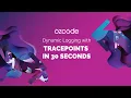 Dynamic Logging with Tracepoints