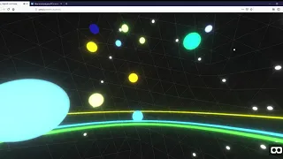WebVR Visualizer Demo