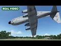 Air National Guard C-130 Crashes Just After Takeoff in Georgia With Real