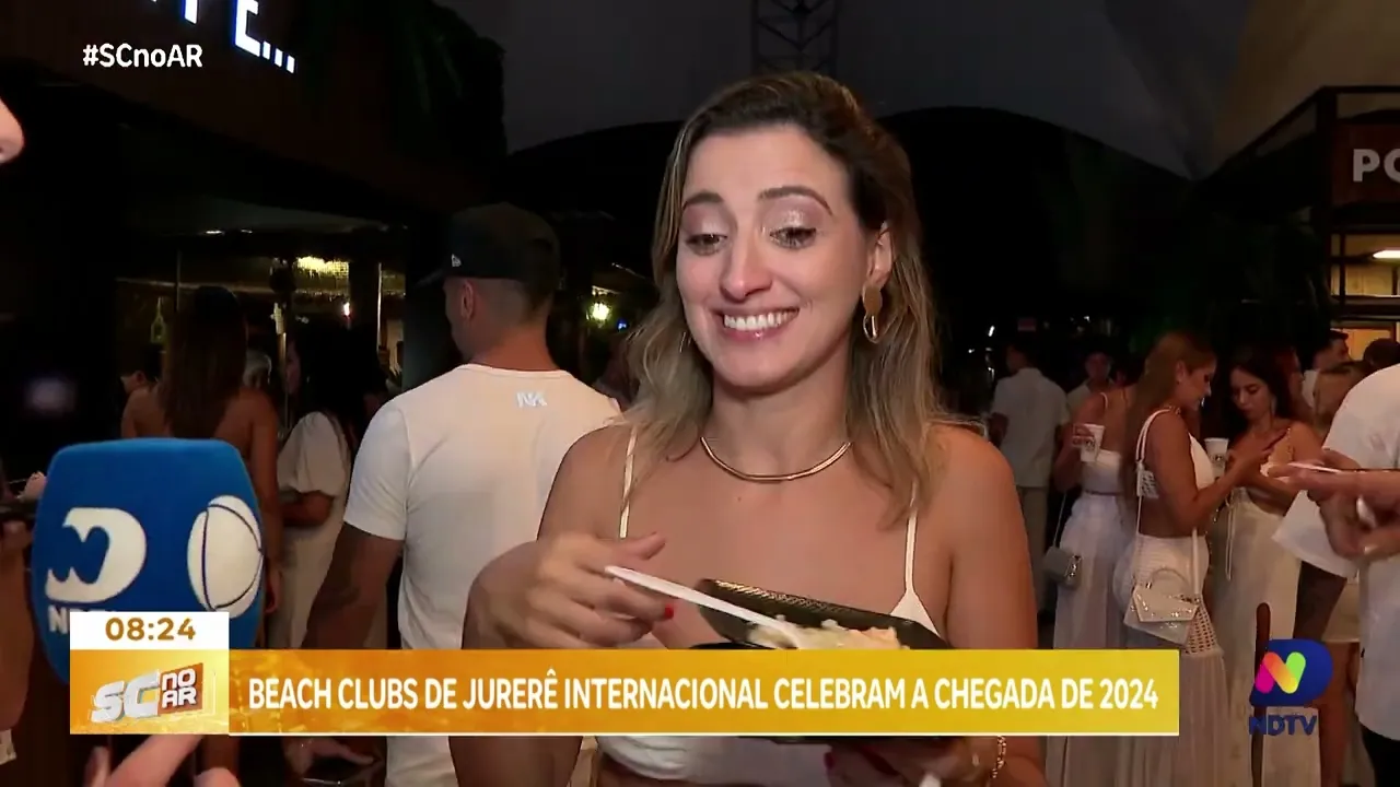 Beach Clubs de Jurerê Internacional celebram a chegada de 2024