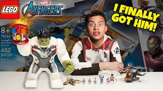 I FINALLY GOT HIM!!! LEGO Avengers Hulk Helicopter Rescue Set 76144 Timelapse Speed Build &amp; Review!