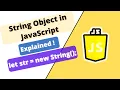 JavaScript Course String objects in JS
