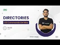 OS Commands on Mac - Directories Ashish Jangra GeeksforGeeks Python