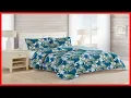 Tommy Bahama - King Quilt Set Reversible Cotton Bedding with Matching Shams