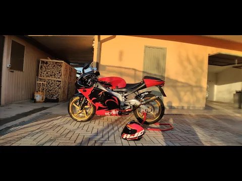 Download MP3 Aprilia RS 125, first start after 2 Months of stop