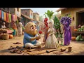 Poor Aalu Proposed Mooli 3D Vegetable Cartoon Story