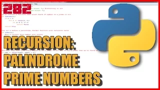 PYTHON Recursion - Palindrome prime numbers