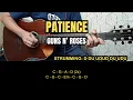Download Lagu Patience - Guns N' Roses | Easy Guitar Tutorial