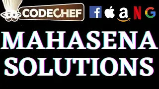 Mahasena CodeChef Beginners Problems Python
