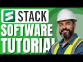 STACK Software Tutorial Takeoff Estimating Construction Management Demo