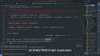 LeetCode Problem Solving Longest Substring Without Repeating Characters JavaScript Solution