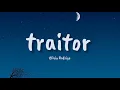 Download Lagu Olivia Rodrigo -  traitor (Lyrics) | Olivia Rodrigo, Jamie Miller