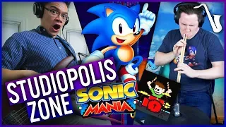 Download Sonic Mania: Studiopolis Zone (Act 1) Jazz Cover (feat. The8BitDrummer) MP3